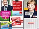Bildquelle: Wahlplakate der Parteien / brand.twitter.com/de.html / en.facebookbrand.com/assets/f-logo / https://instagram-press.com/brand-assets/ https://www.whatsappbrand.com/